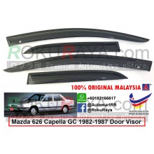 Mazda 626 Capella GC (3rd Gen) 1982-1987  AG Door Visor Air Press Wind Deflector (Small 7cm Width)